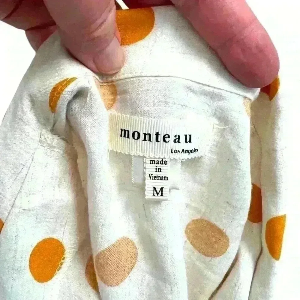 MONTEAU women’s polkadot dress - Picture 3 of 7